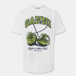 Ganni Graphic T Shirt