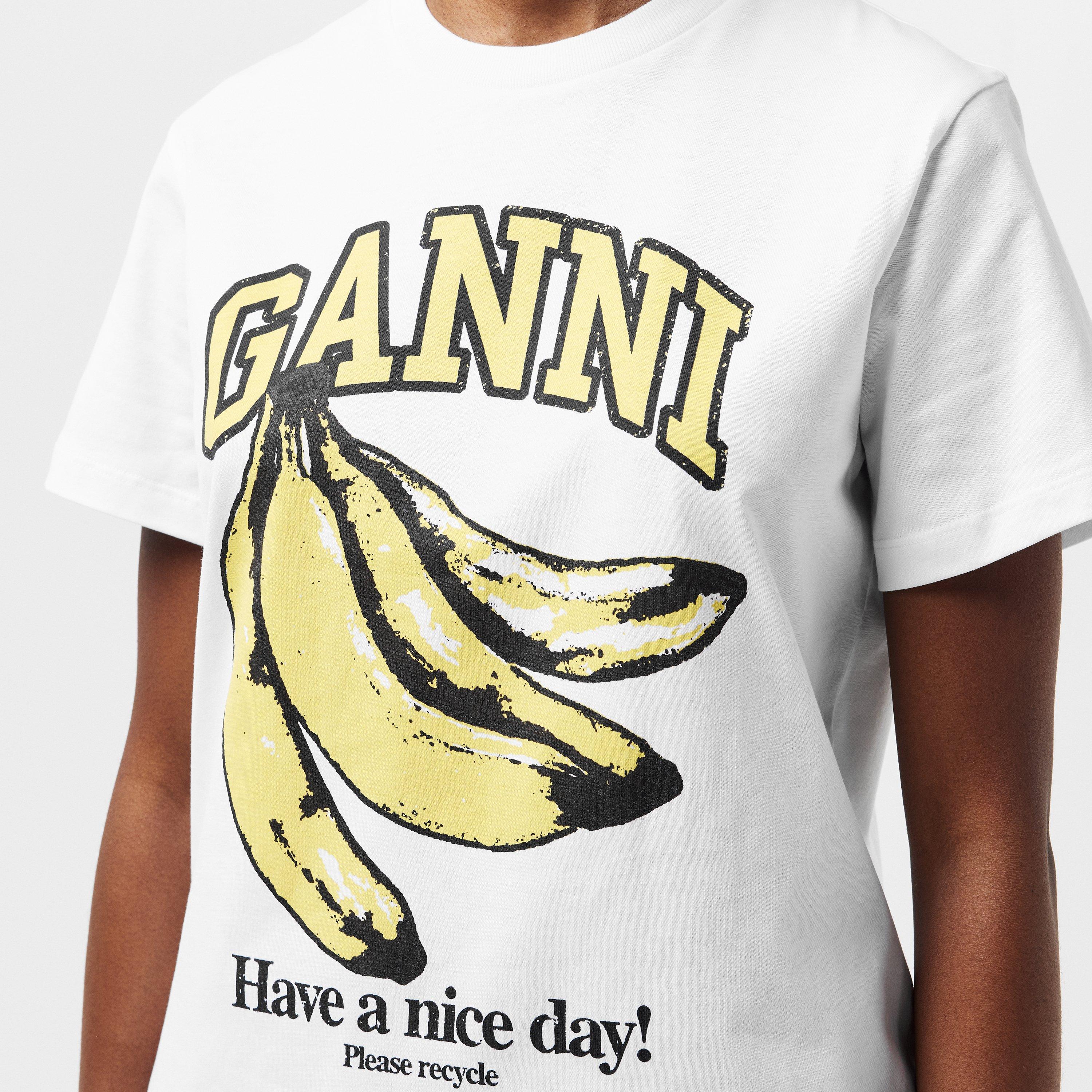 Bananas - Ganni - Womens Graphic T-Shirt - 5