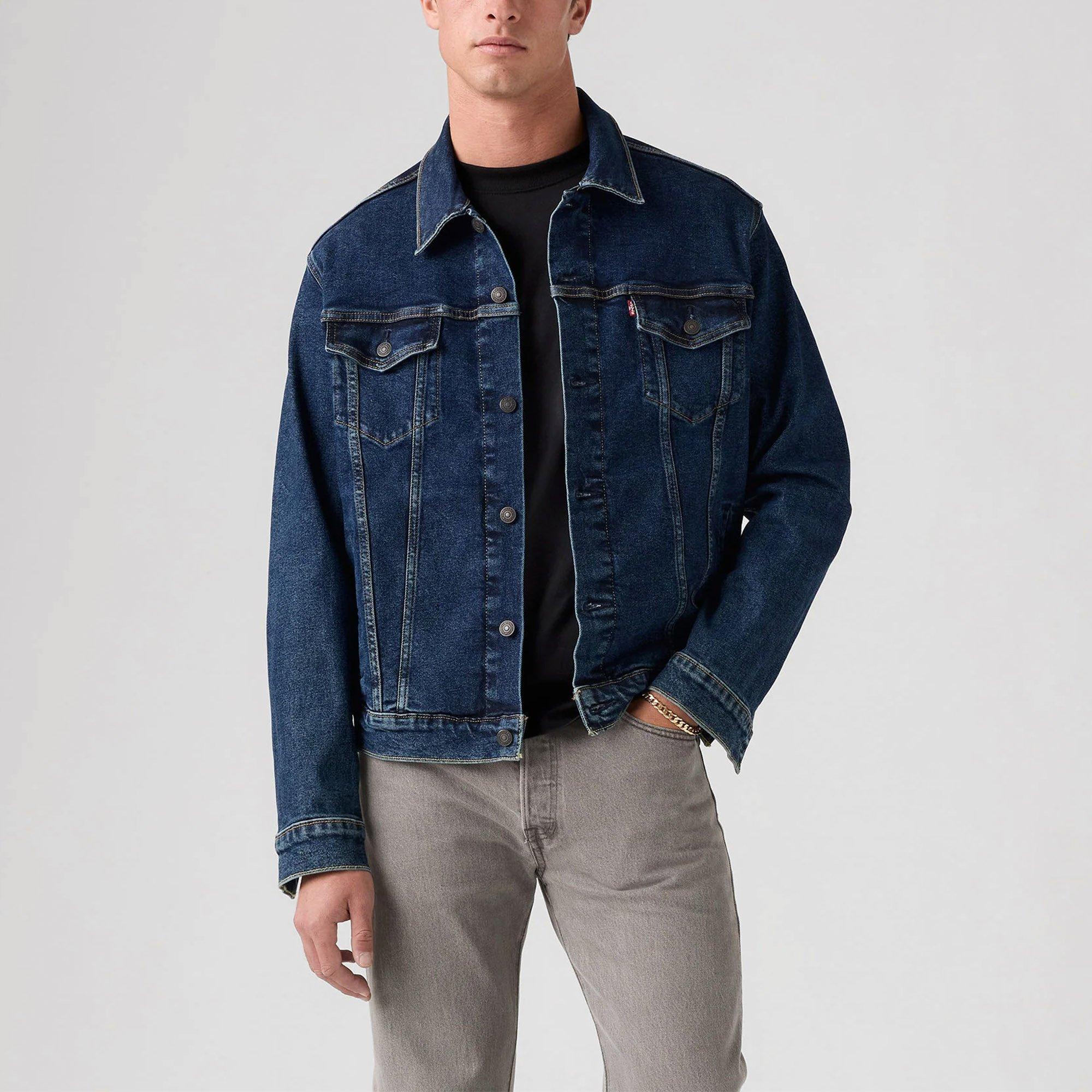 Levis Trucker Cotton Long Sleeve Denim Jacket
