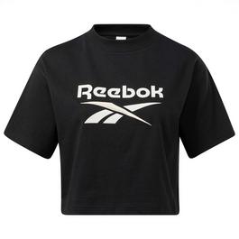 Reebok Classics Big Logo Womens Cropped Top