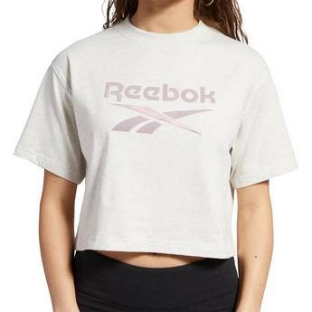 Reebok Classics Big Logo Womens Cropped Top