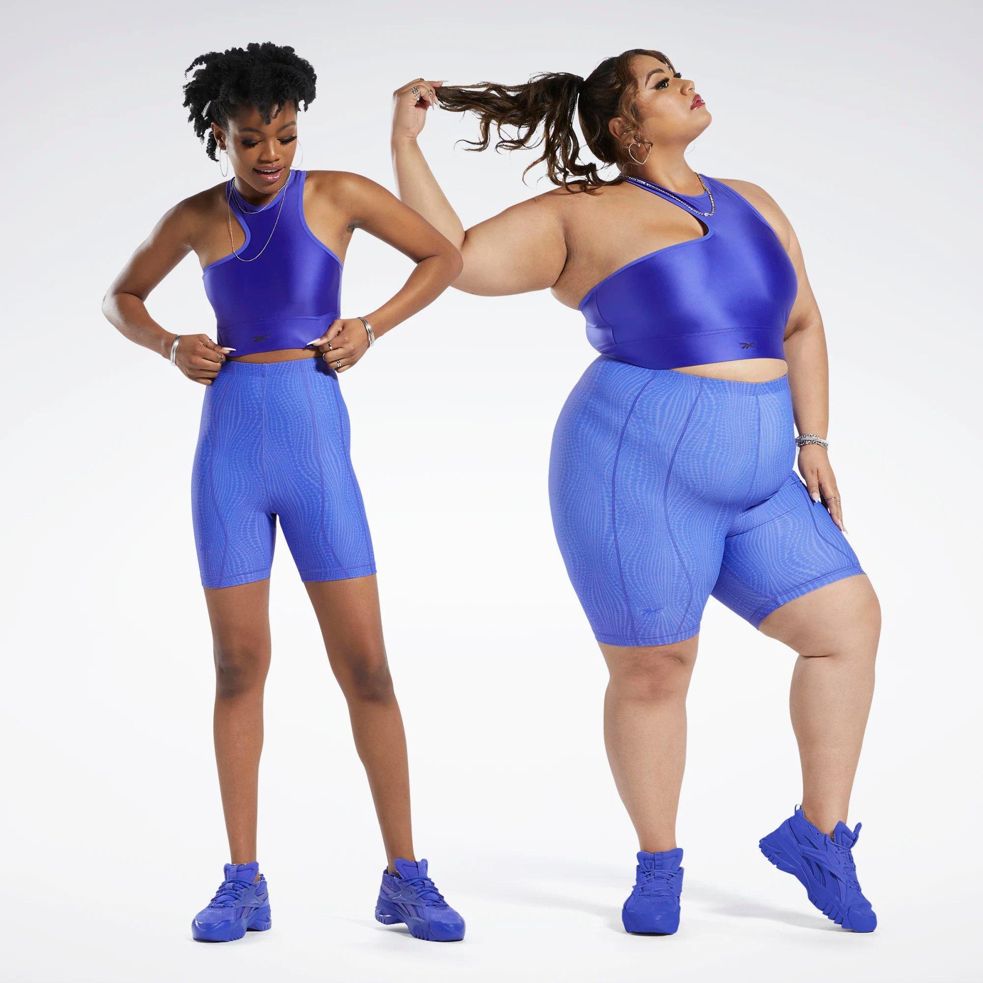 Ultima Purple - Reebok - Cardi B One Shoulder Womens Crop Tank Top - 9