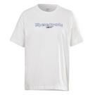 Blanc - Reebok - Y-3 logo-print long-sleeved T-shirt - 1