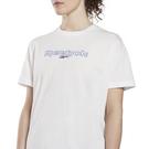 Blanc - Reebok - Brand T-Shirt Womens - 5