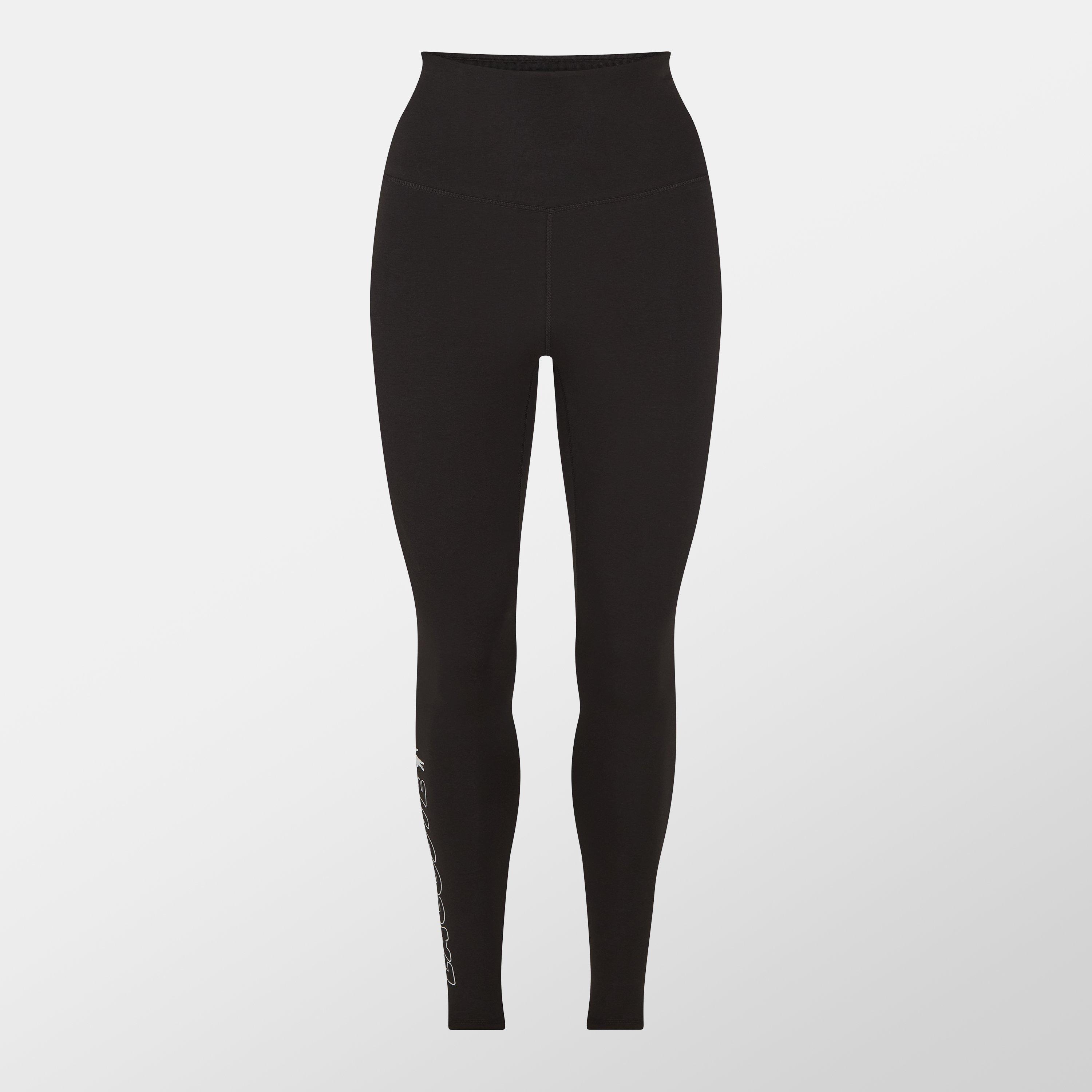 Black - Lacoste - Women's Logo Leggings - 1