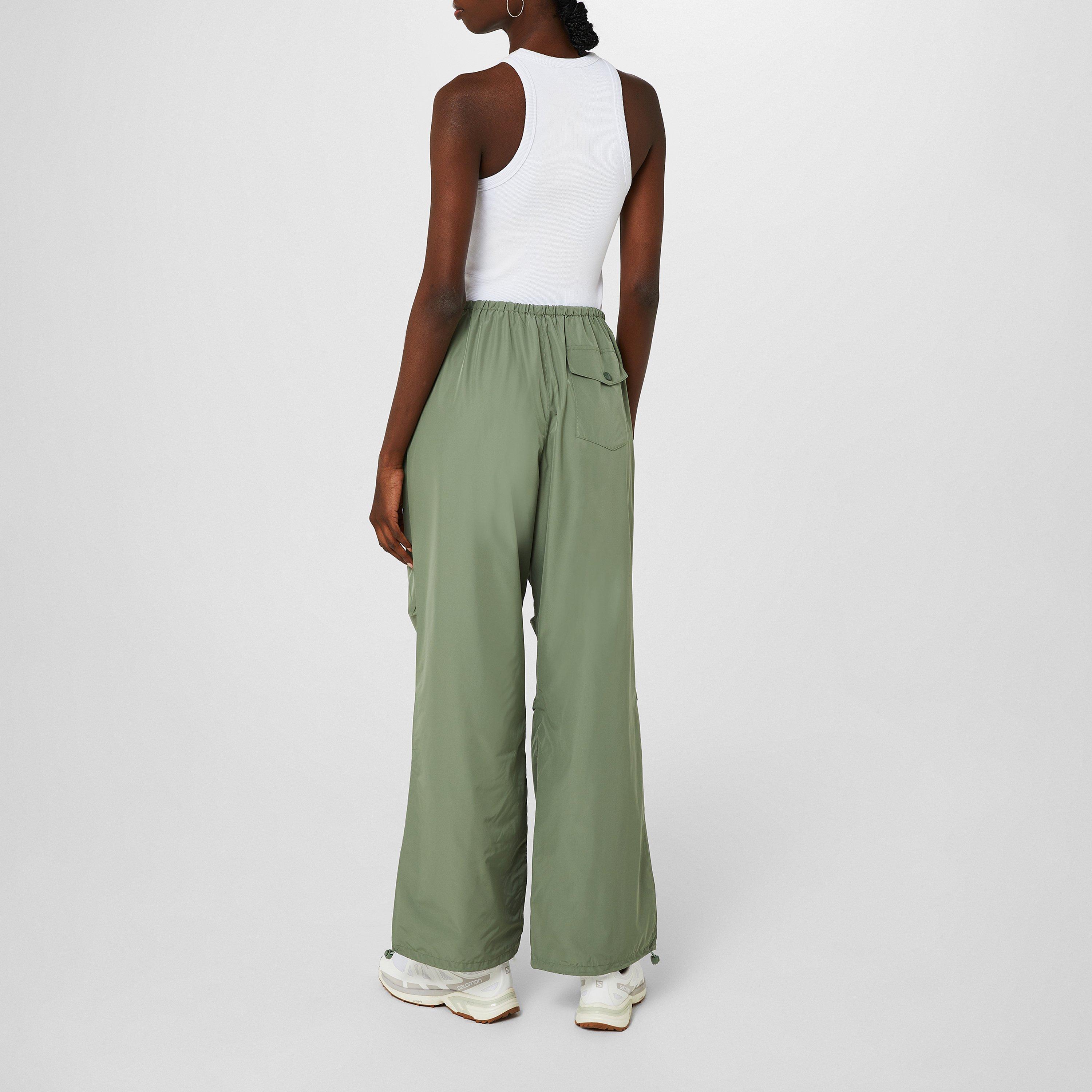 Green - Anine Bing - Reid Parachute Pants - 3