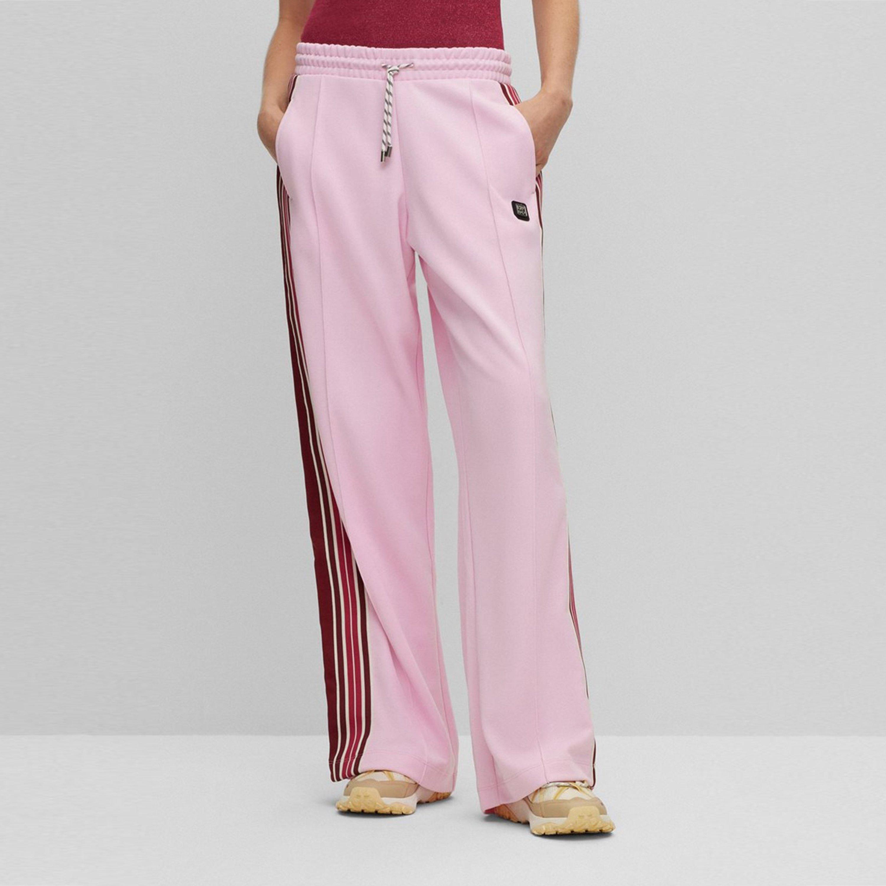 Lt/Pstl Pnk - Hugo - Women's Neraya Open Hem Fleece Joggers - 2