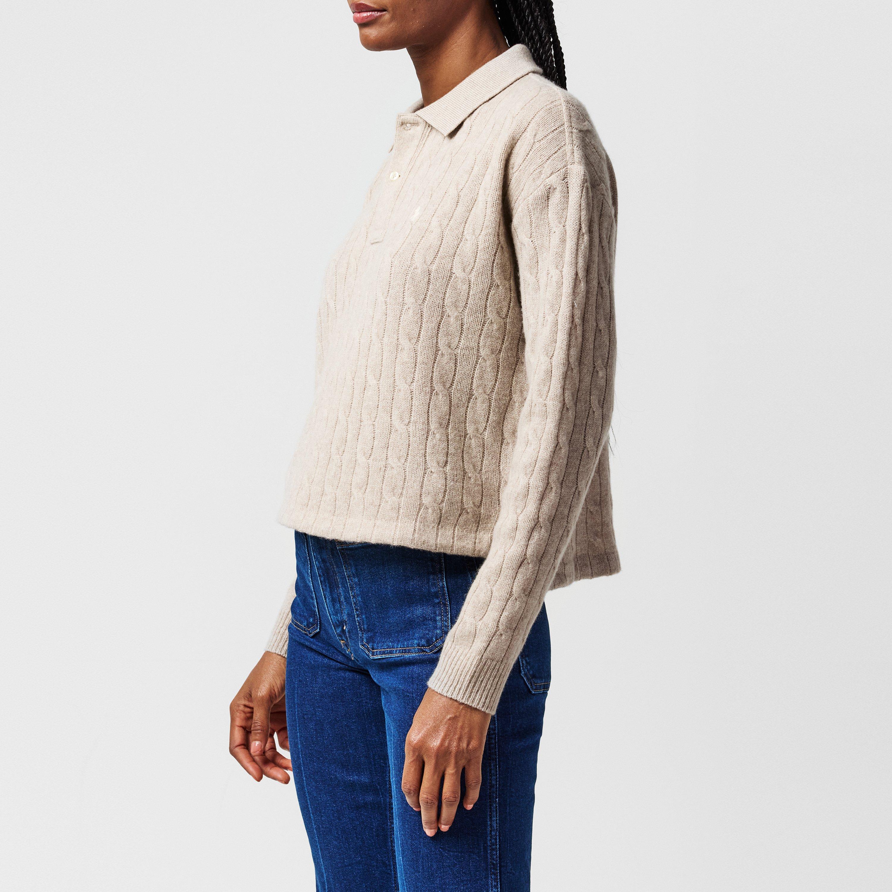 Tuscan Beige - Polo Ralph Lauren - Long Sleeve Polo Shirt - 4