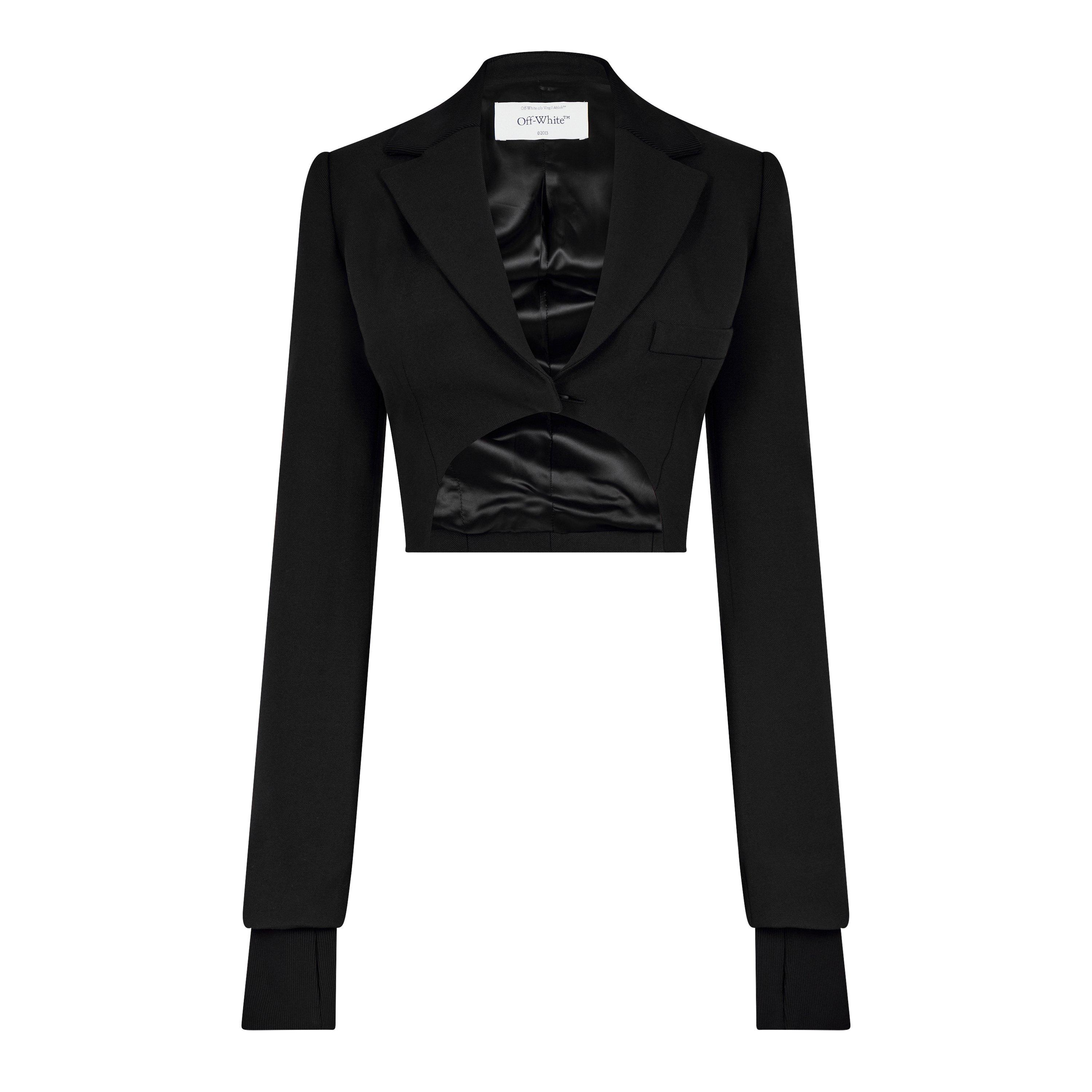 Off White Women's - Cropped Bomber Jacket