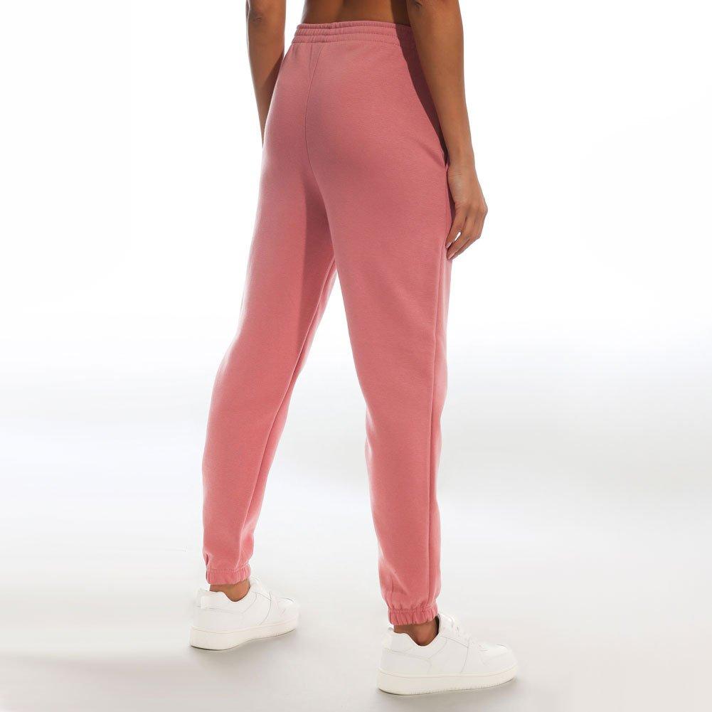 Mauve - Light and Shade - High Waist Cuffed Joggers Ladies - 4