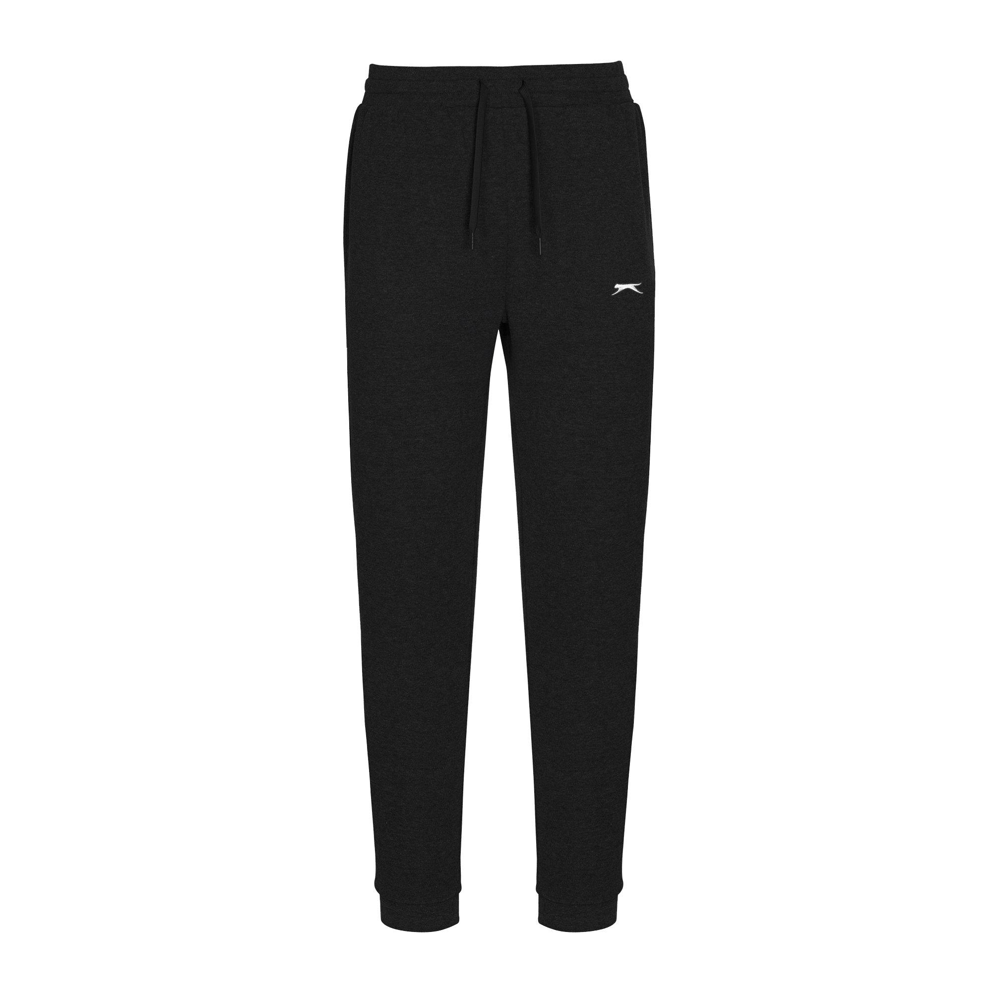 Crna - Slazenger - Interlock Closed Hem Pant Womens - 4