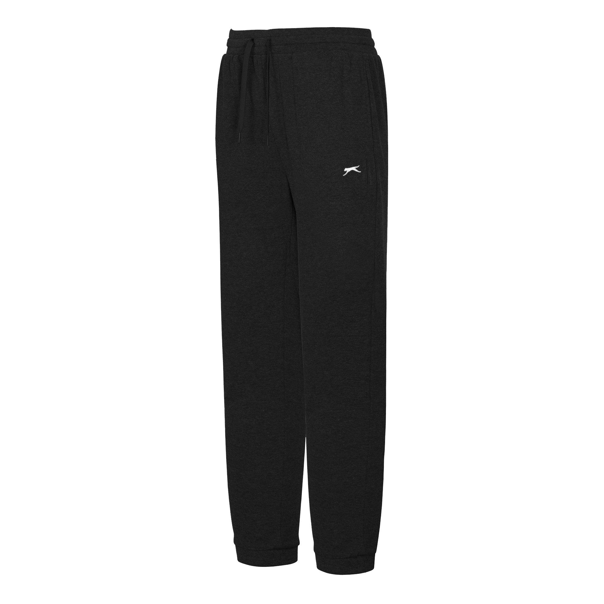 Crna - Slazenger - Interlock Closed Hem Pant Womens - 6
