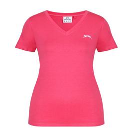 Slazenger Ladies V Neck Tee Shirt