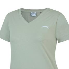 Slazenger Ladies V Neck Tee Shirt