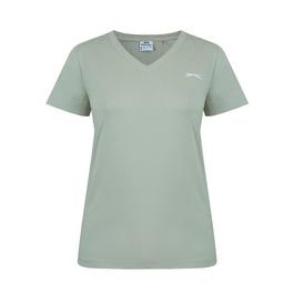 Slazenger Ladies V Neck Tee Shirt
