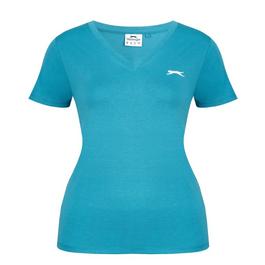 Slazenger Ladies V Neck Tee Shirt