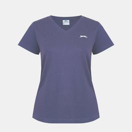 Slazenger Ladies V Neck Tee Shirt