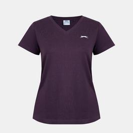 Slazenger Ladies V Neck Tee Shirt