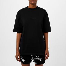 Balenciaga Paris Embroidered Oversized T Shirt