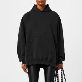 Balenciaga Strass Logo Hooded Sweatshirt