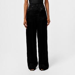 Balenciaga Crinkled Satin Pants