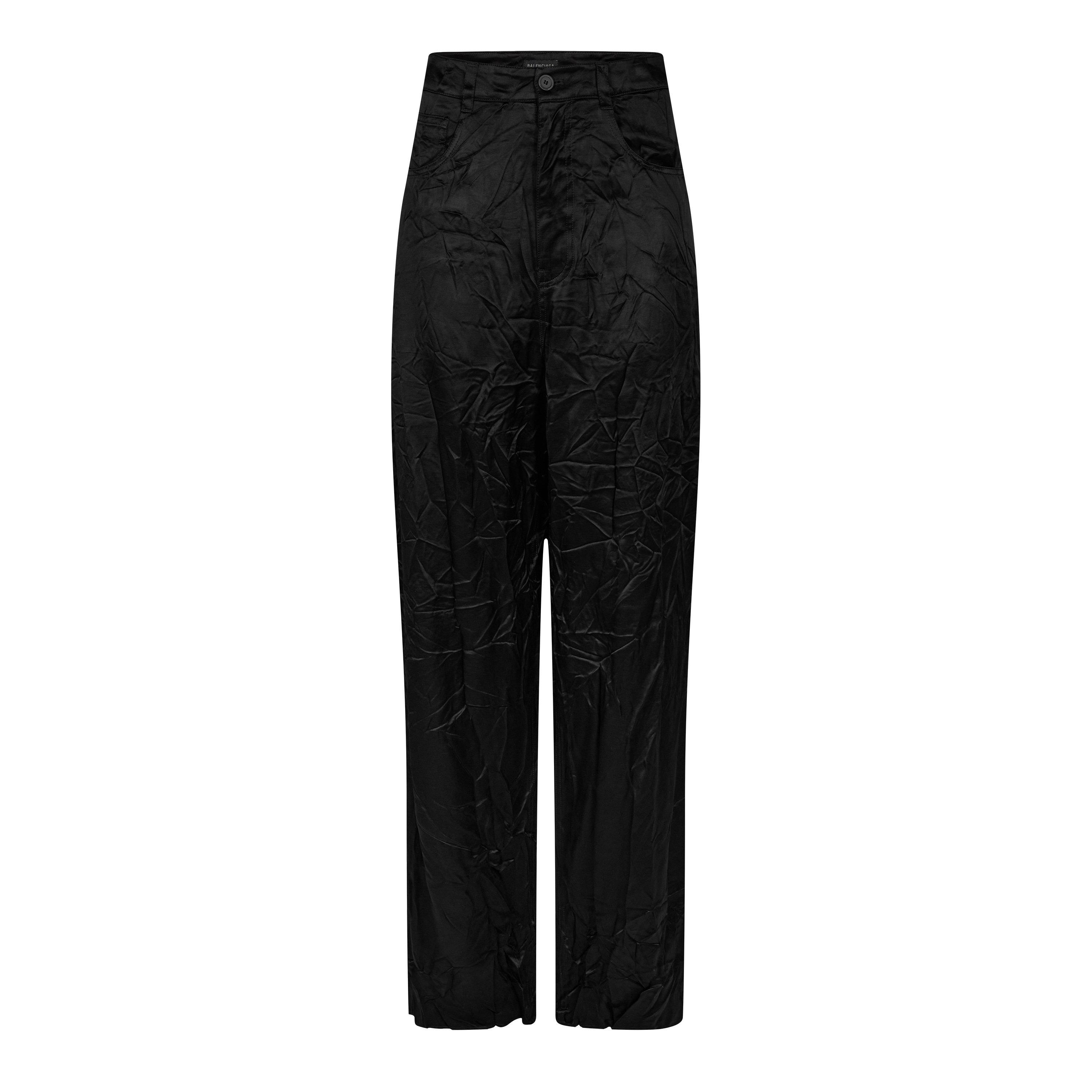 パンツ BALENCIAGA SILK CREPE TROUSERS 659026TON03_6840-5_3cc3436a-