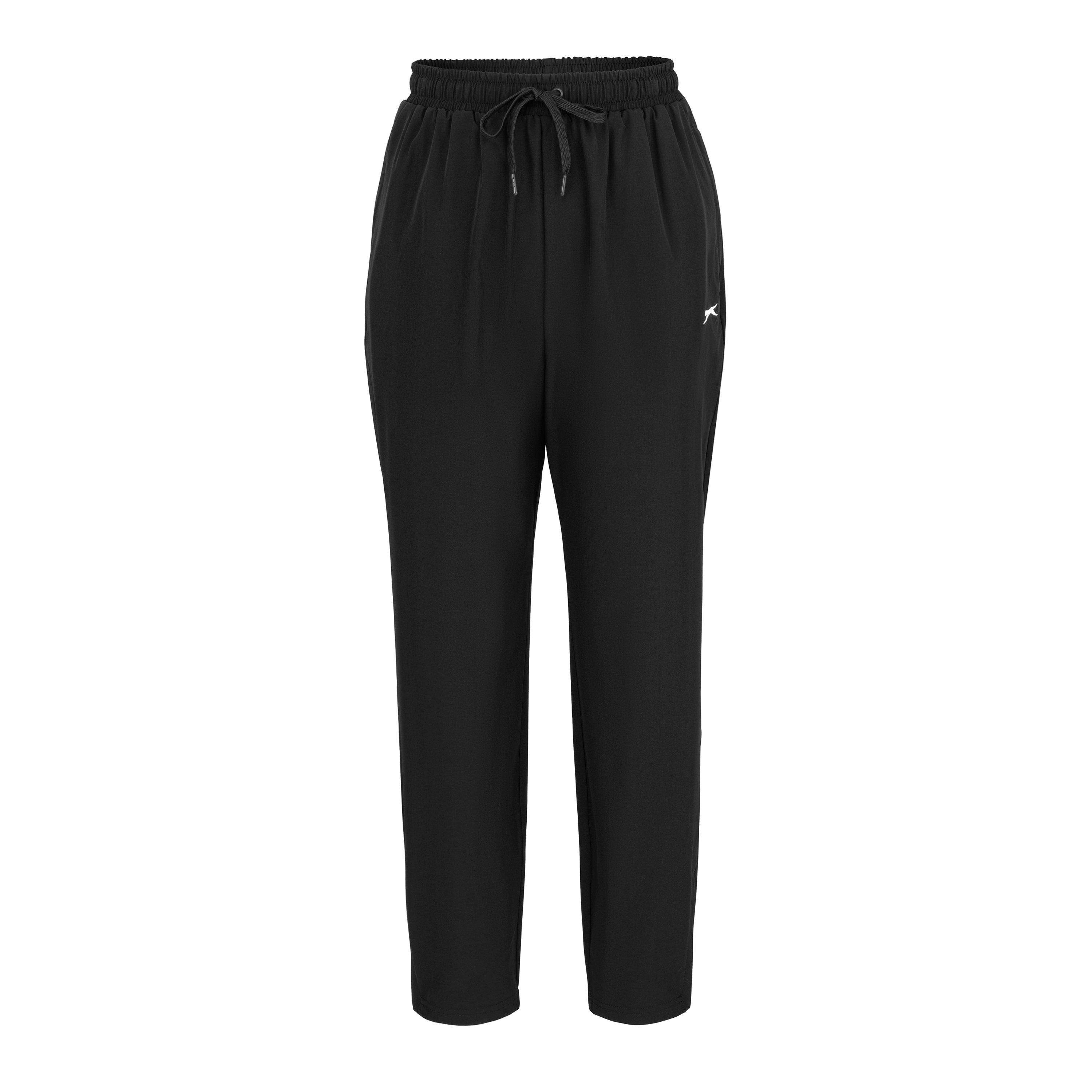 Black - Slazenger - Open Hem Woven Pant Ladies - 1