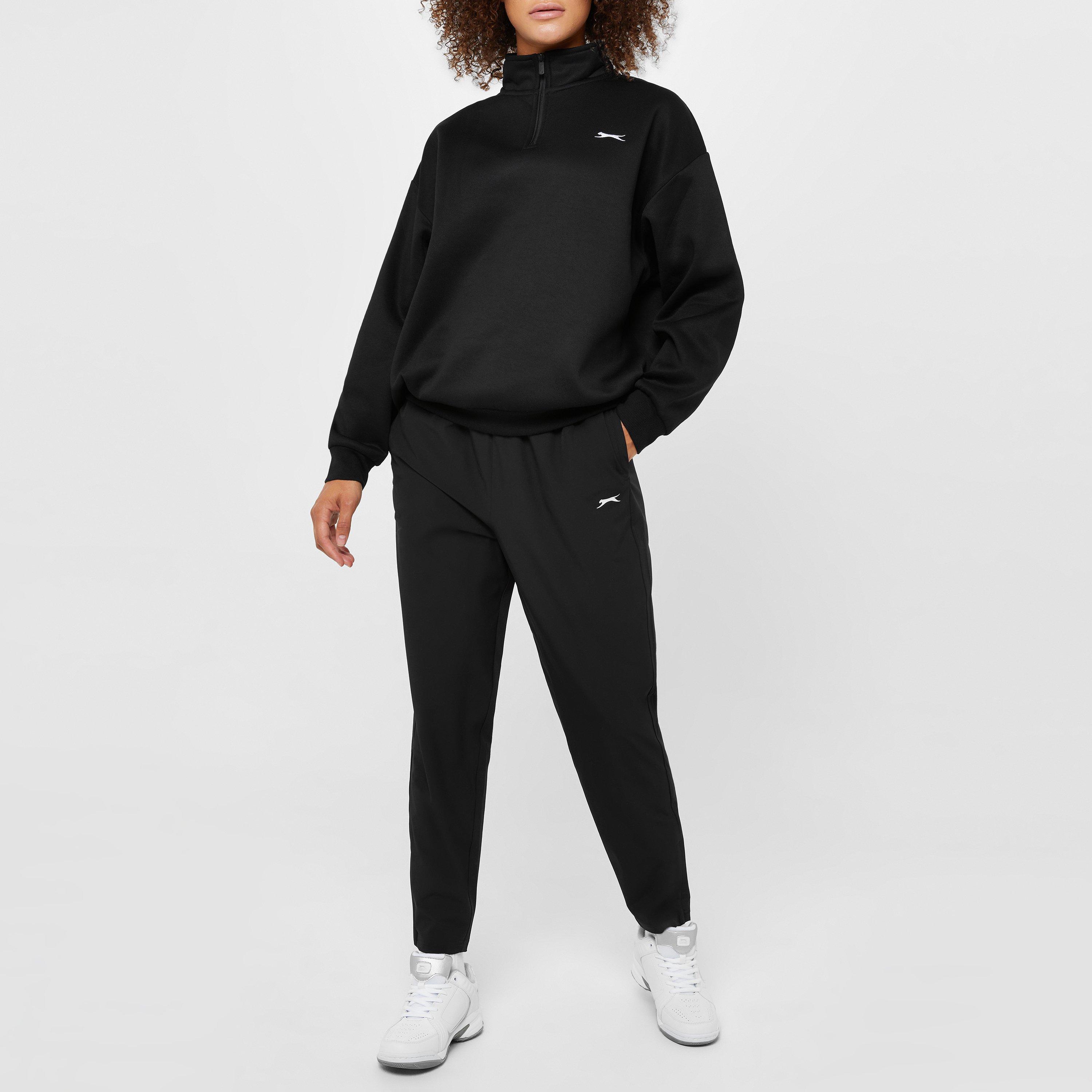Black - Slazenger - Womens Comfort Track Pants - 2