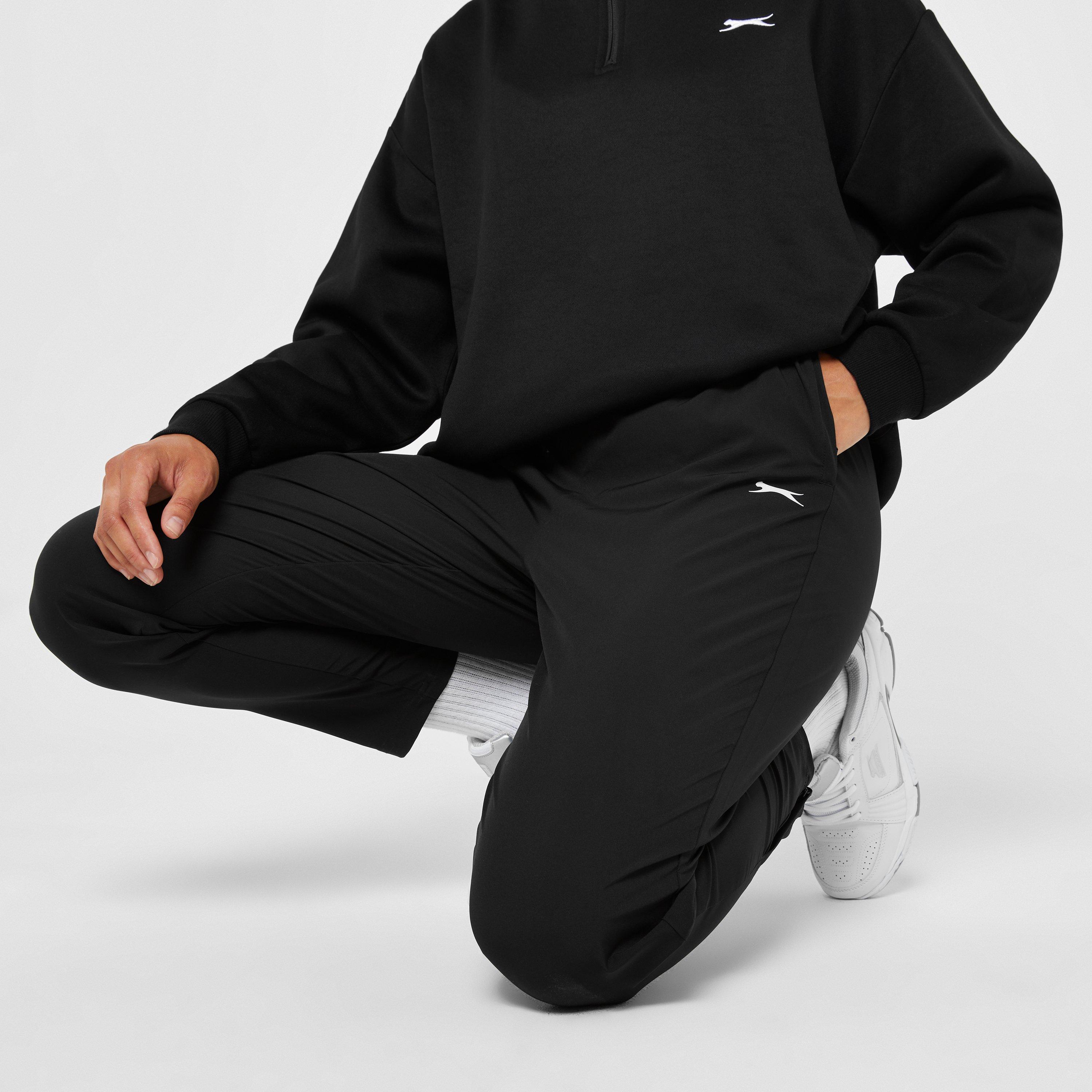 Black - Slazenger - Womens Comfort Track Pants - 4