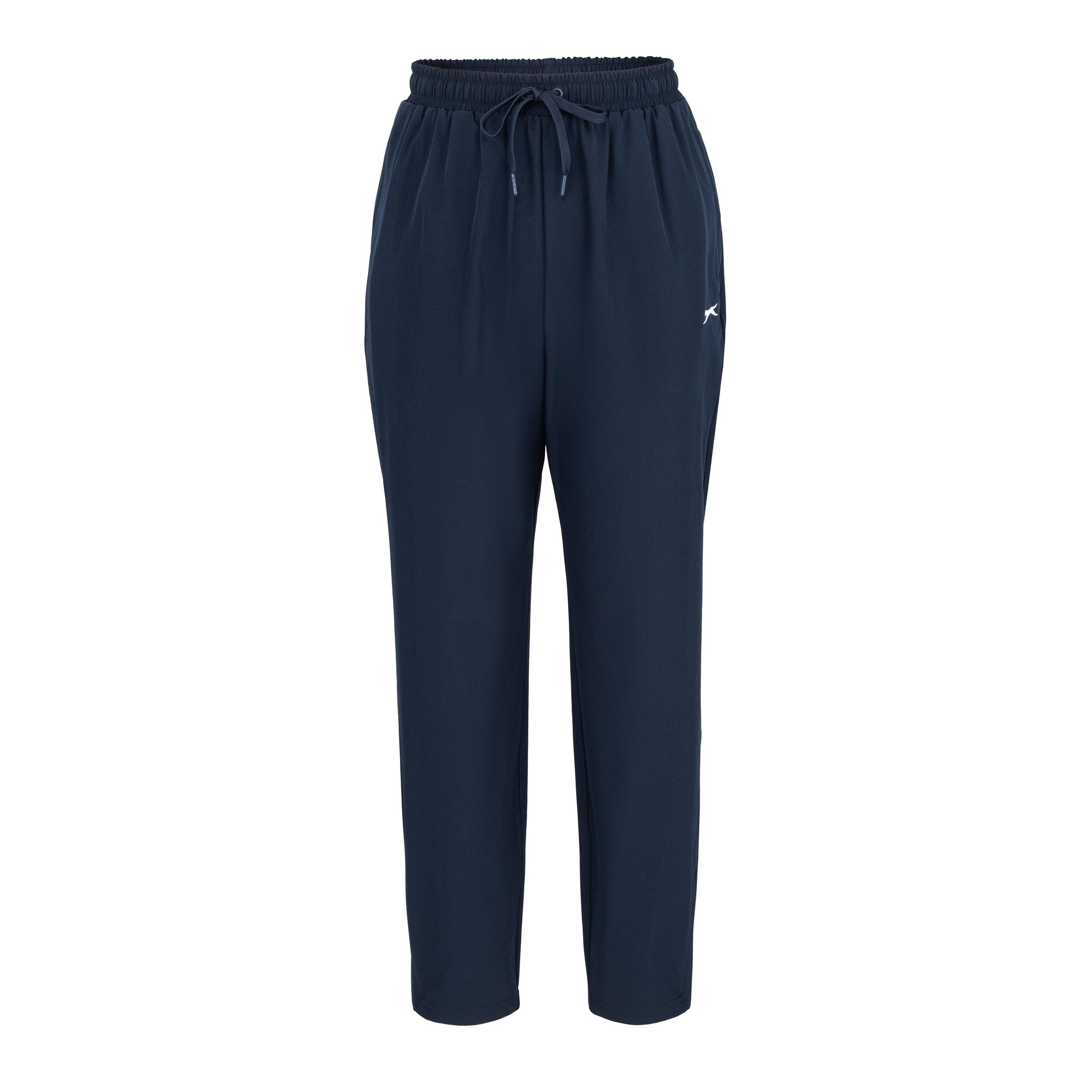 Slazenger Women's Open Hem Woven Pant - Navy - 8 (36)