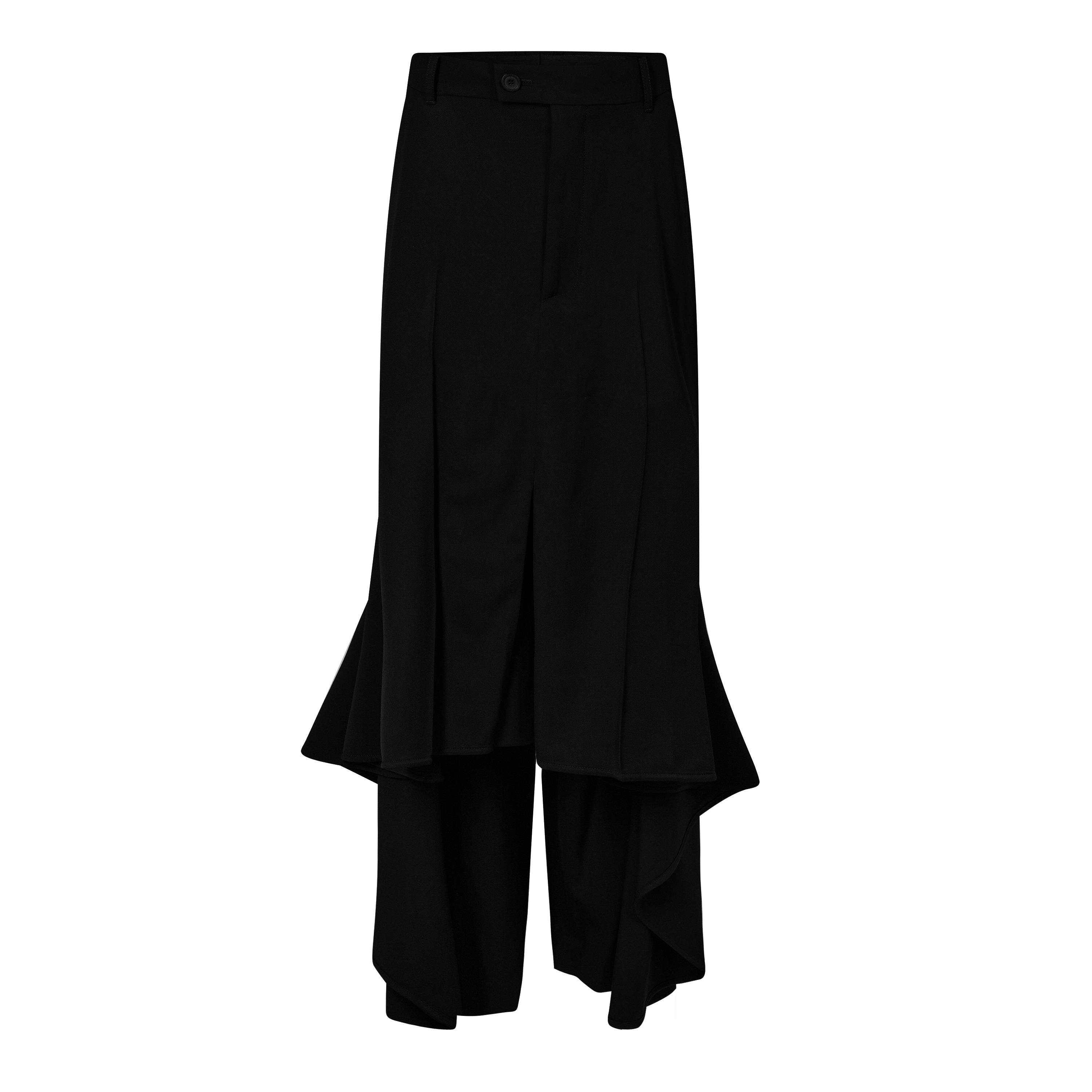 Black - Balenciaga - Godet Skirt - 1