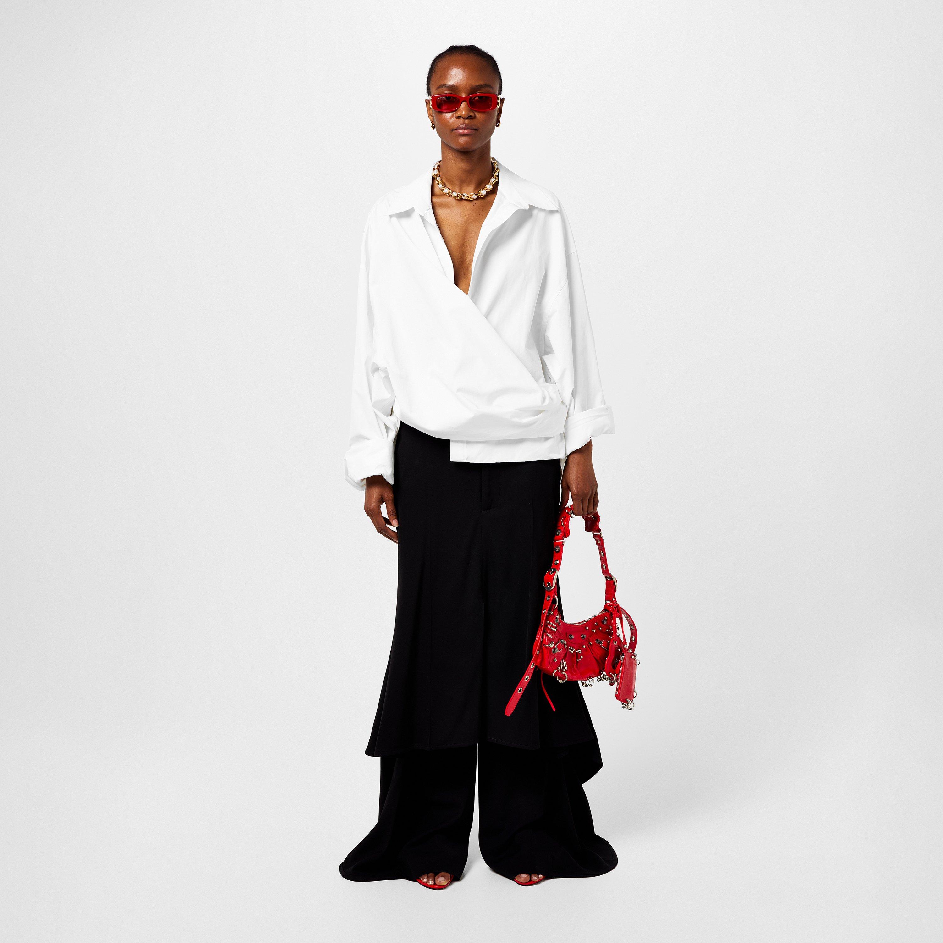 Black - Balenciaga - Godet Skirt - 6