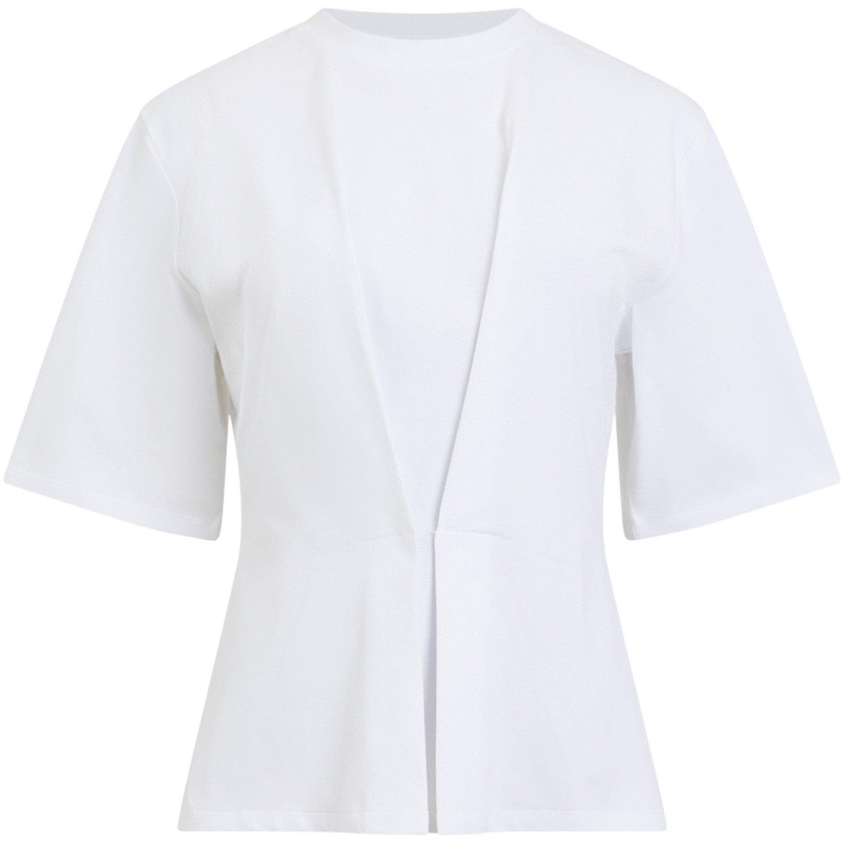 10-Linen White - French Connection - Women's Pearl Regular Fit T-Shirt - 4