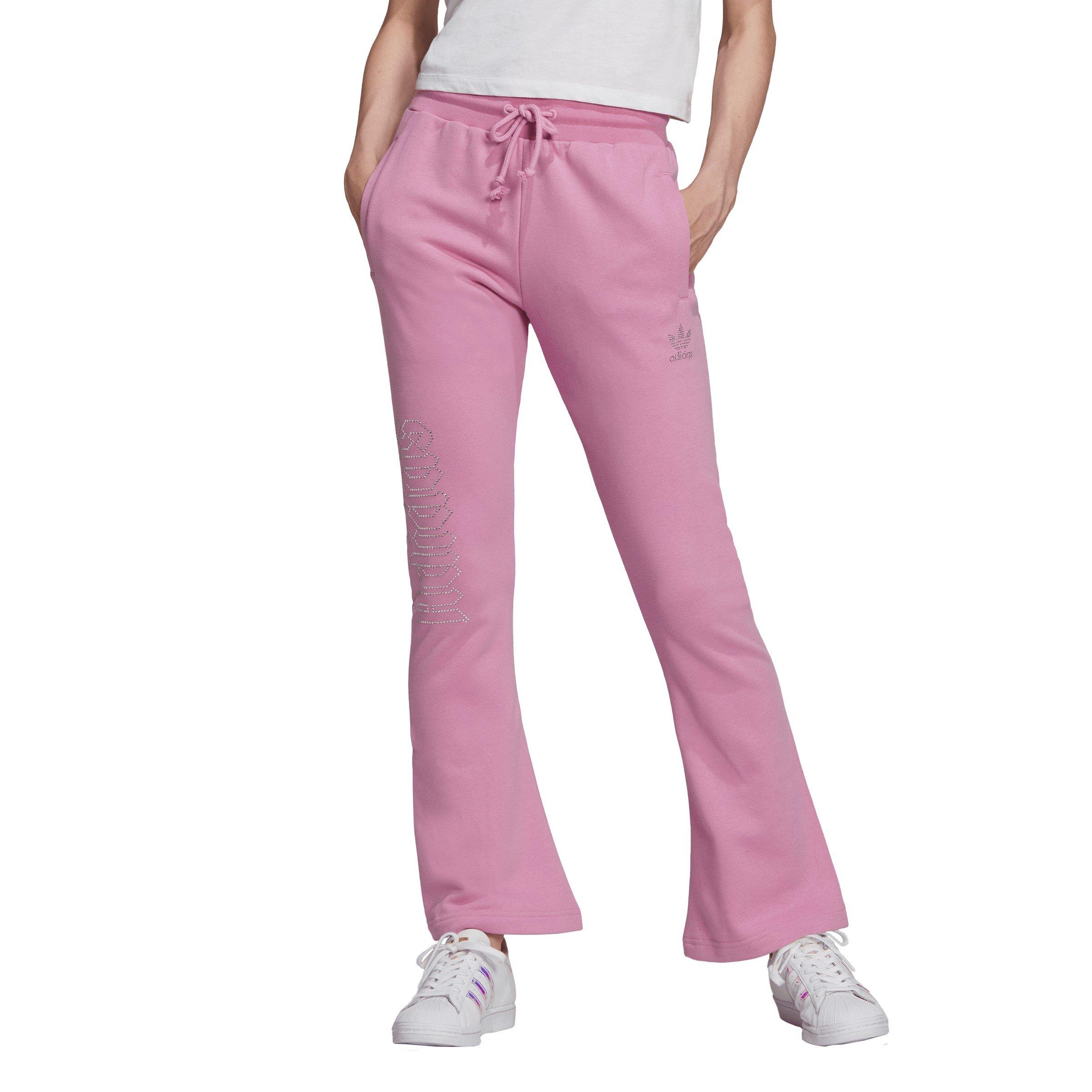 Pink - adidas Originals - Luxe Tracksuit Bottoms Womens - 2