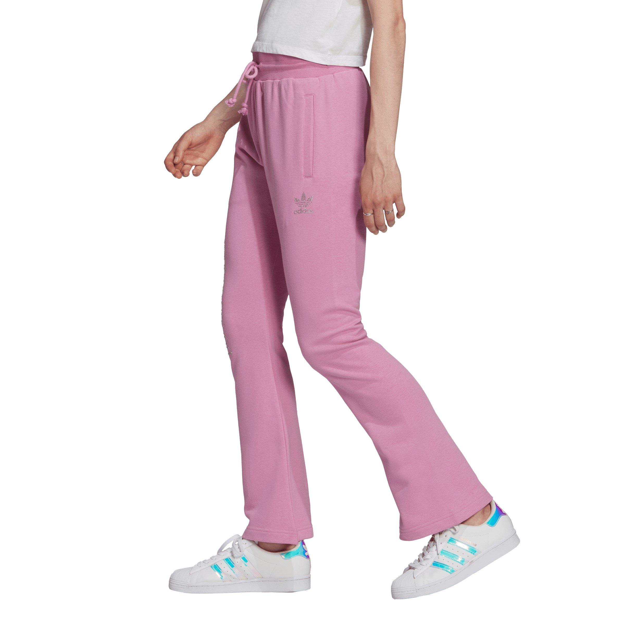 Pink - adidas Originals - Luxe Tracksuit Bottoms Womens - 5