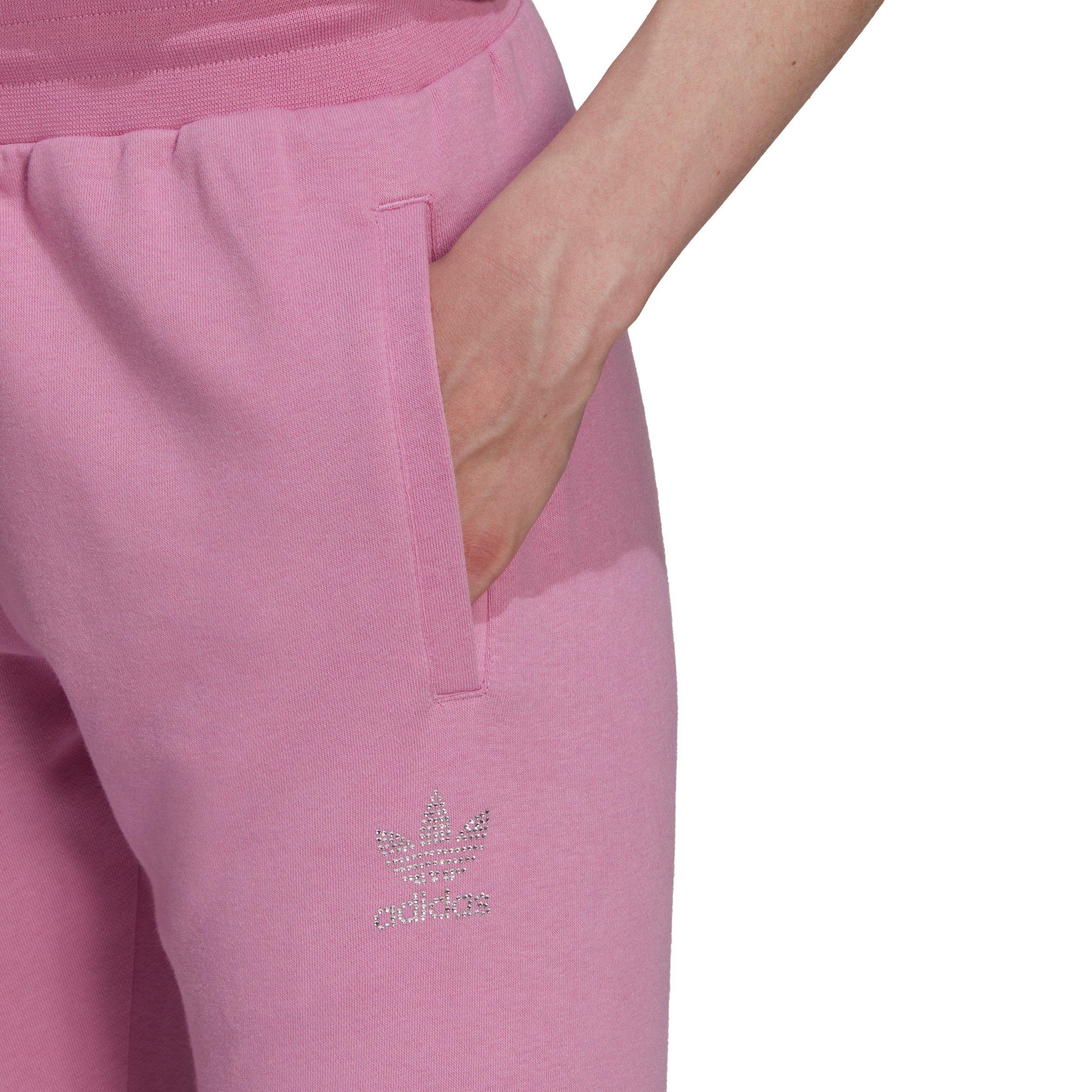 Pink - adidas Originals - Luxe Tracksuit Bottoms Womens - 7