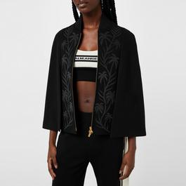 Palm Angels Embroidered Palm Cape