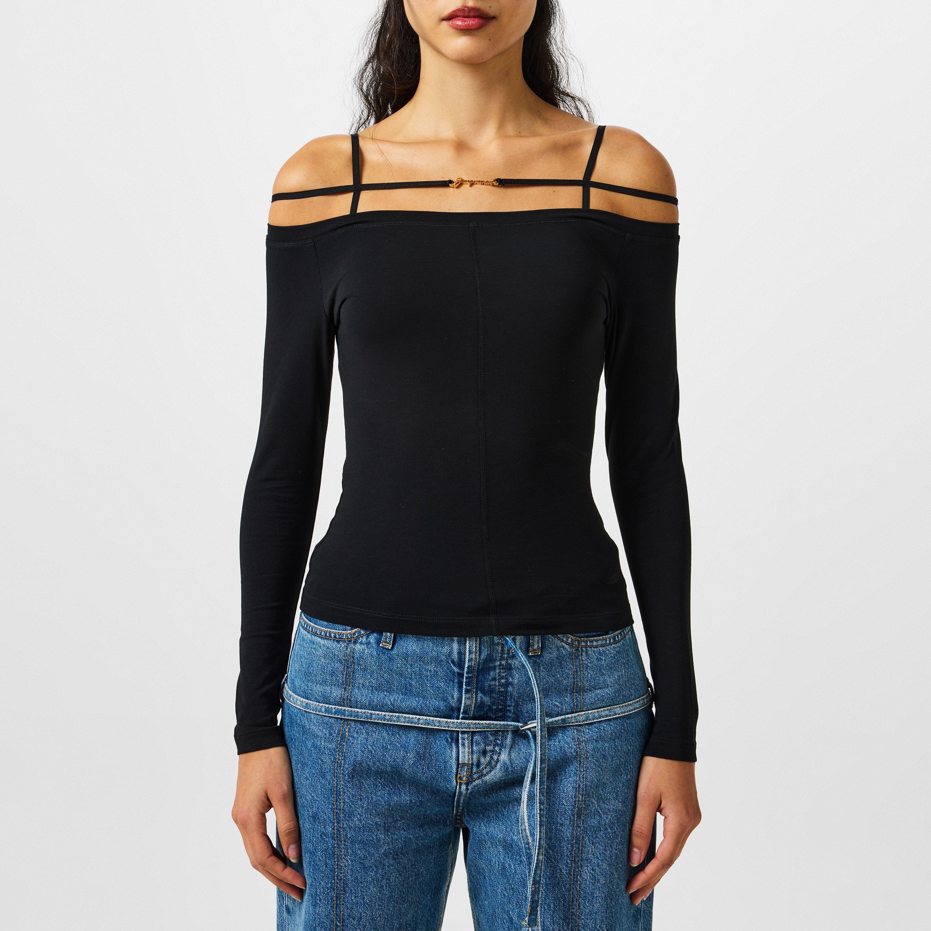 Jacquemus Le T-Shirt Sierra - Black - Size 12 (FR40)