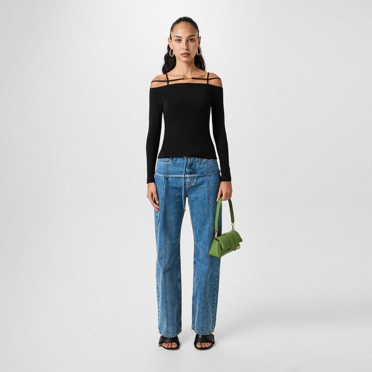 Jacquemus | Le T-Shirt Sierra | Off Shoulder Tops | Cruise Jacquemus | Le T-Shirt Sierra | Off Shoulder Tops | Cruise