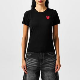 Comme des Garcons PLAY Logo Heart T Shirt