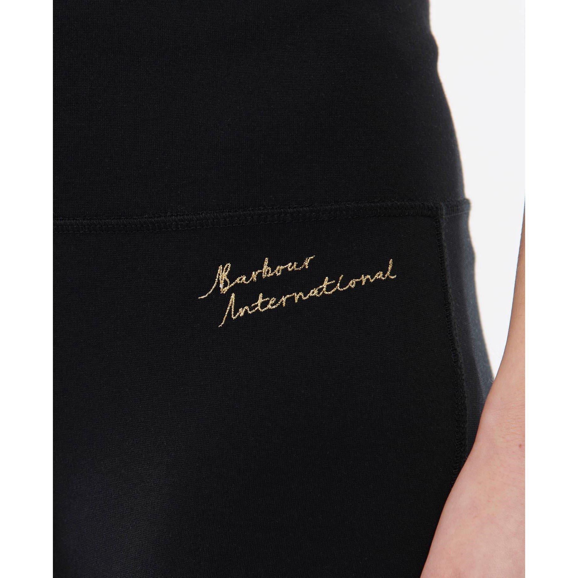 Black - Barbour International - Women's Supra Leggings - 3