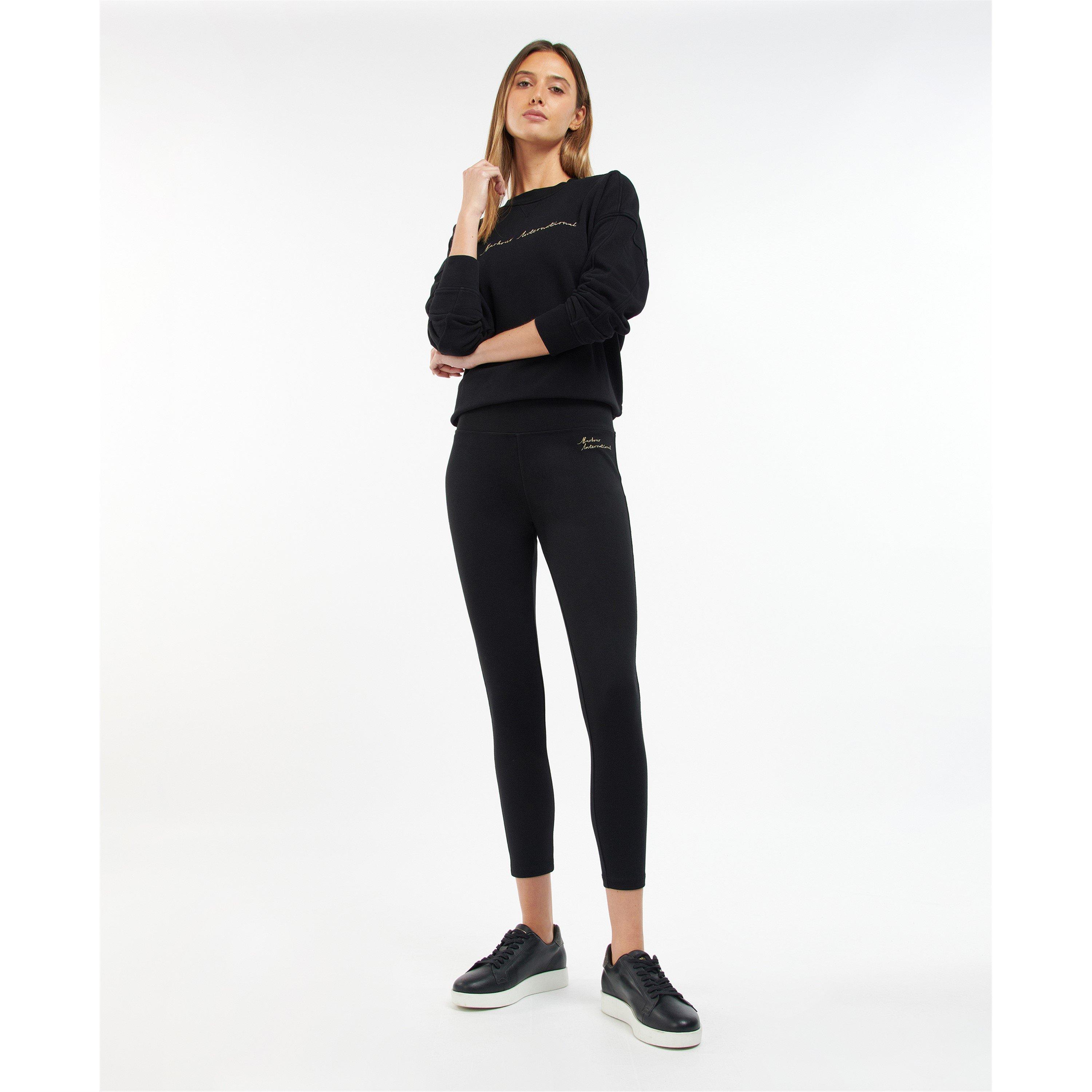 Black - Barbour International - Women's Supra Leggings - 7