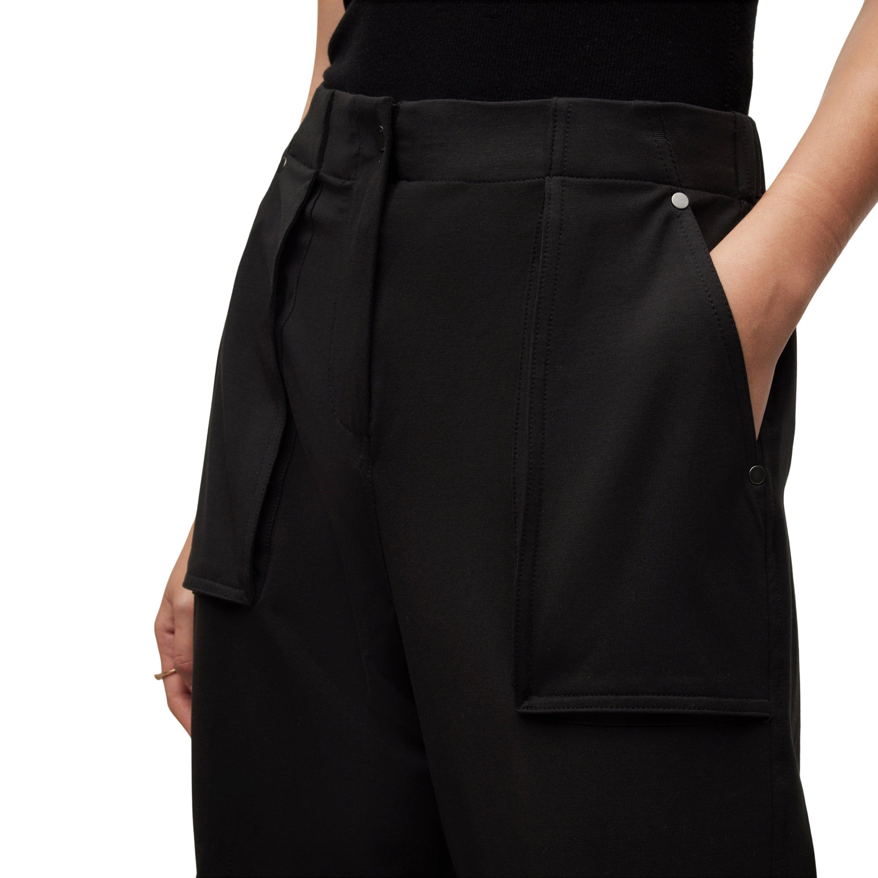 black - AllSaints - Women's All Frieda Cargo Trousers - 5