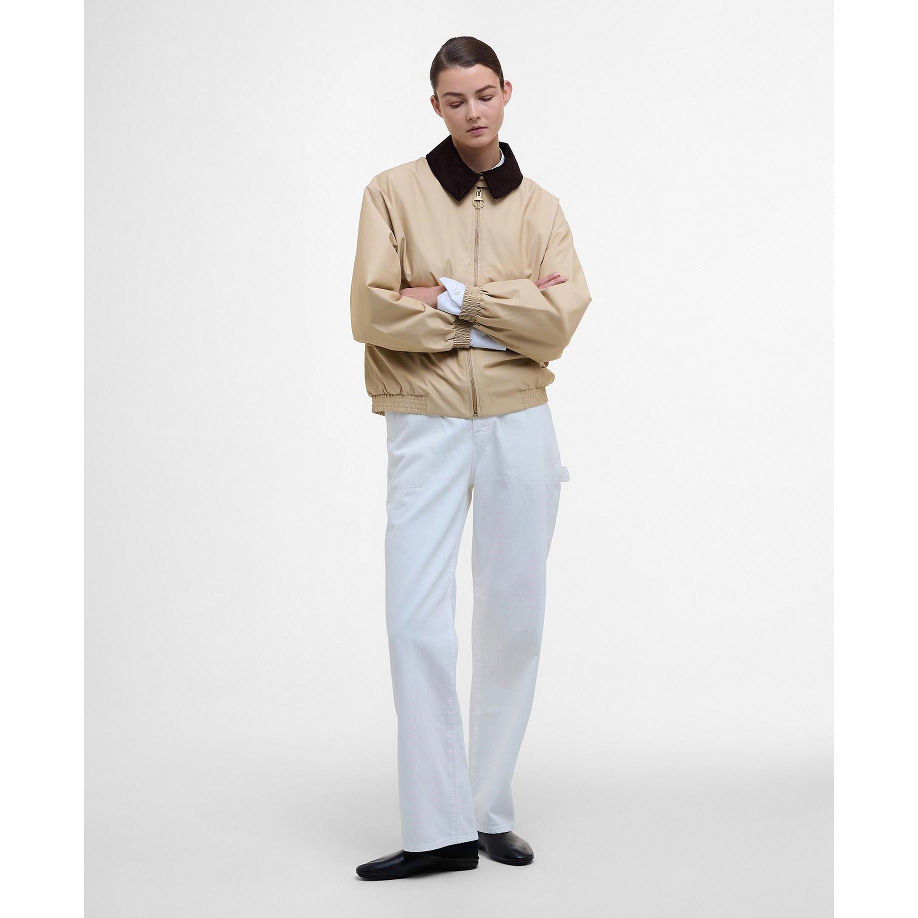 Lt Sand/D Stw - Barbour - The Edit By Alexa Anna Showerproof Jacket - 3