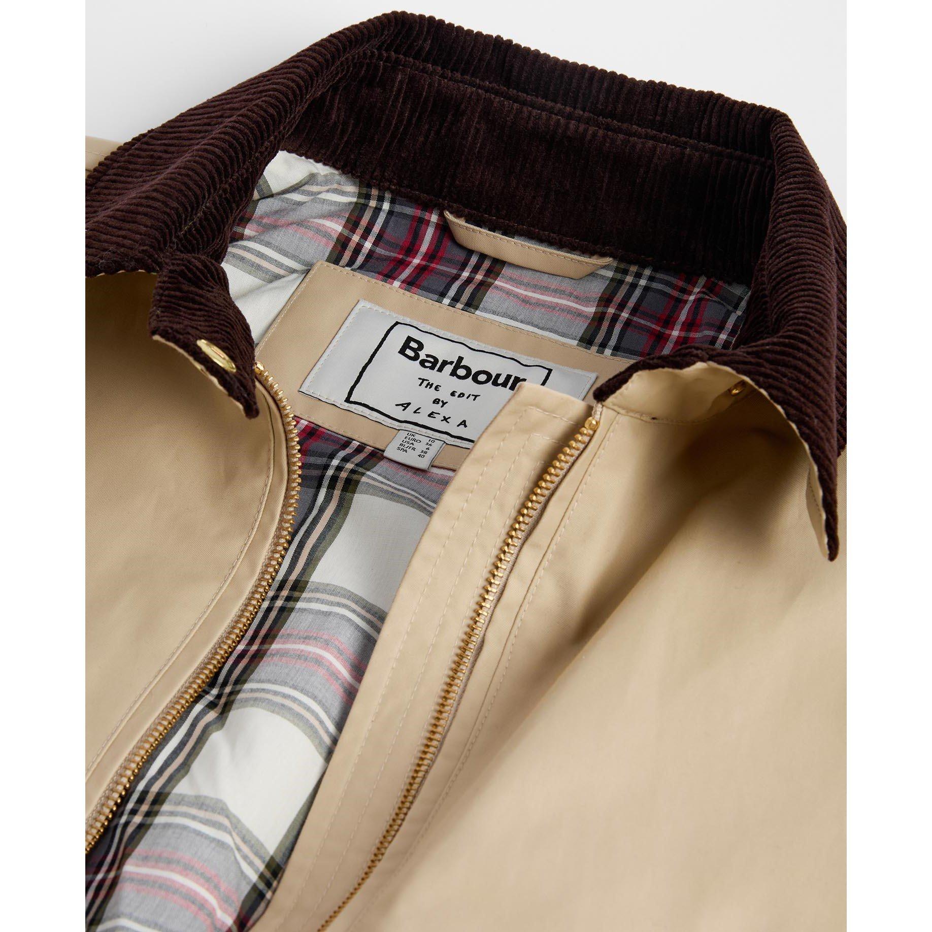 Lt Sand/D Stw - Barbour - The Edit By Alexa Anna Showerproof Jacket - 7