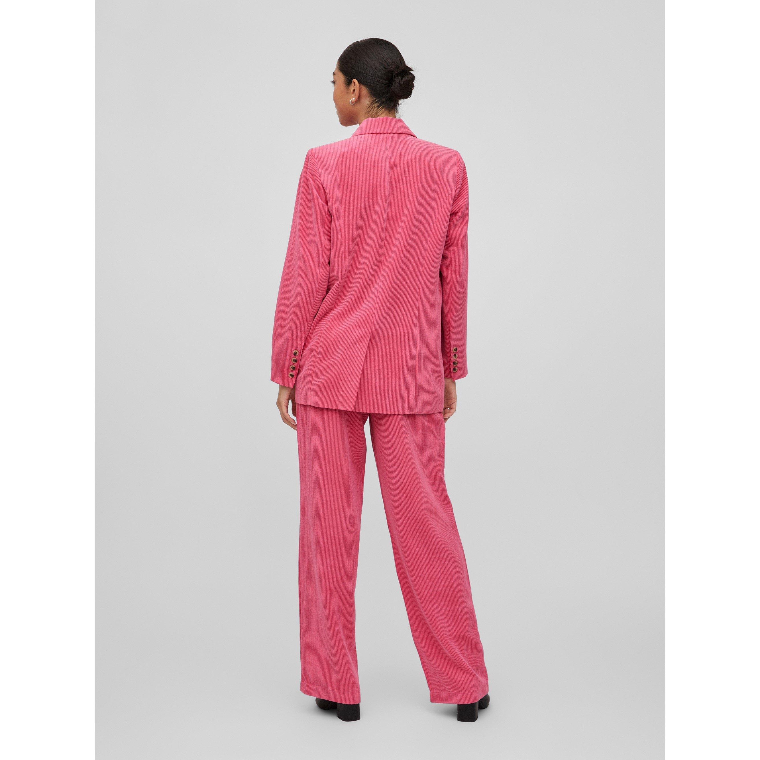Fandango Pink - Vila - Rila High Waist Trousers - 3