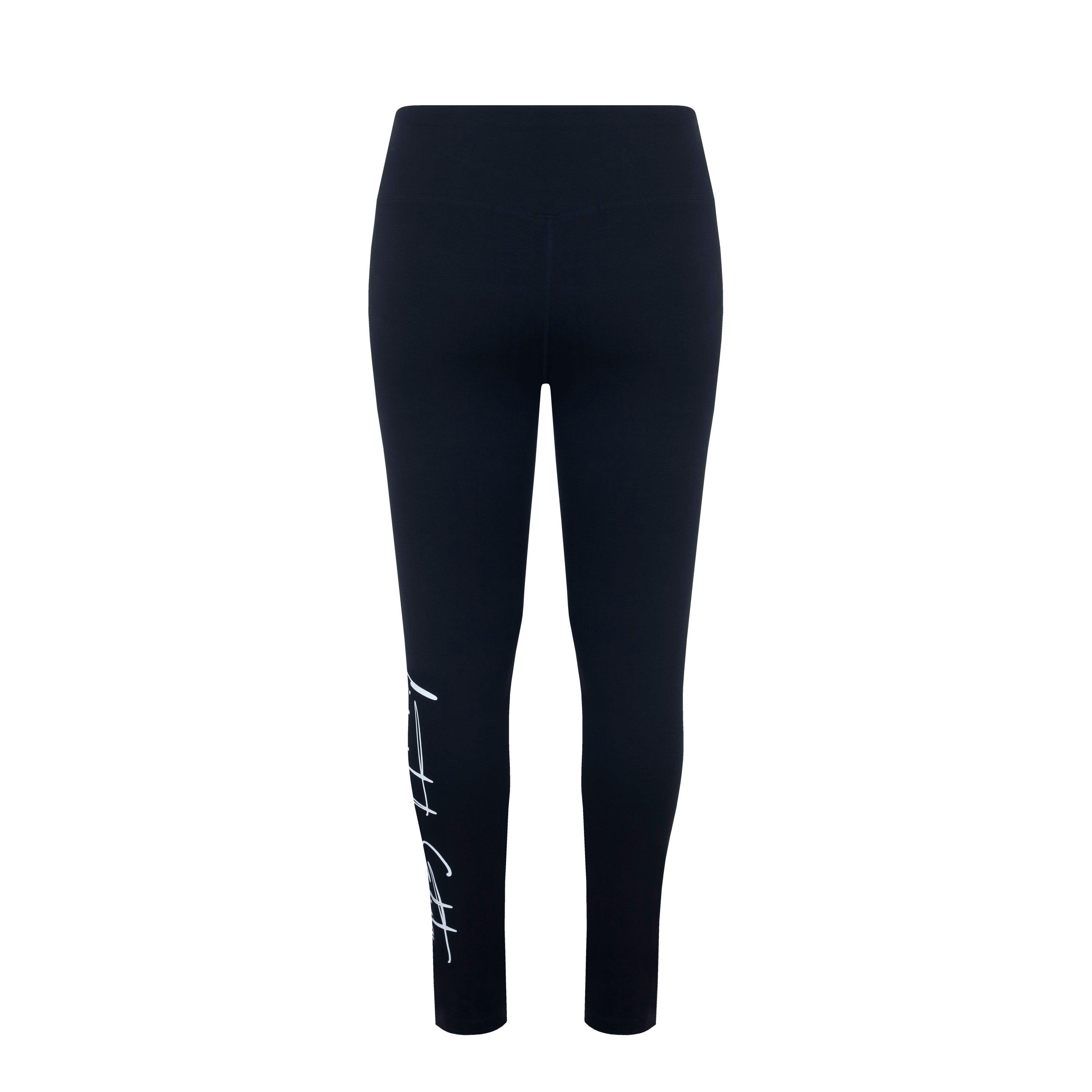 Zwart/Wit - Miso - Large Logo Leggings - 7