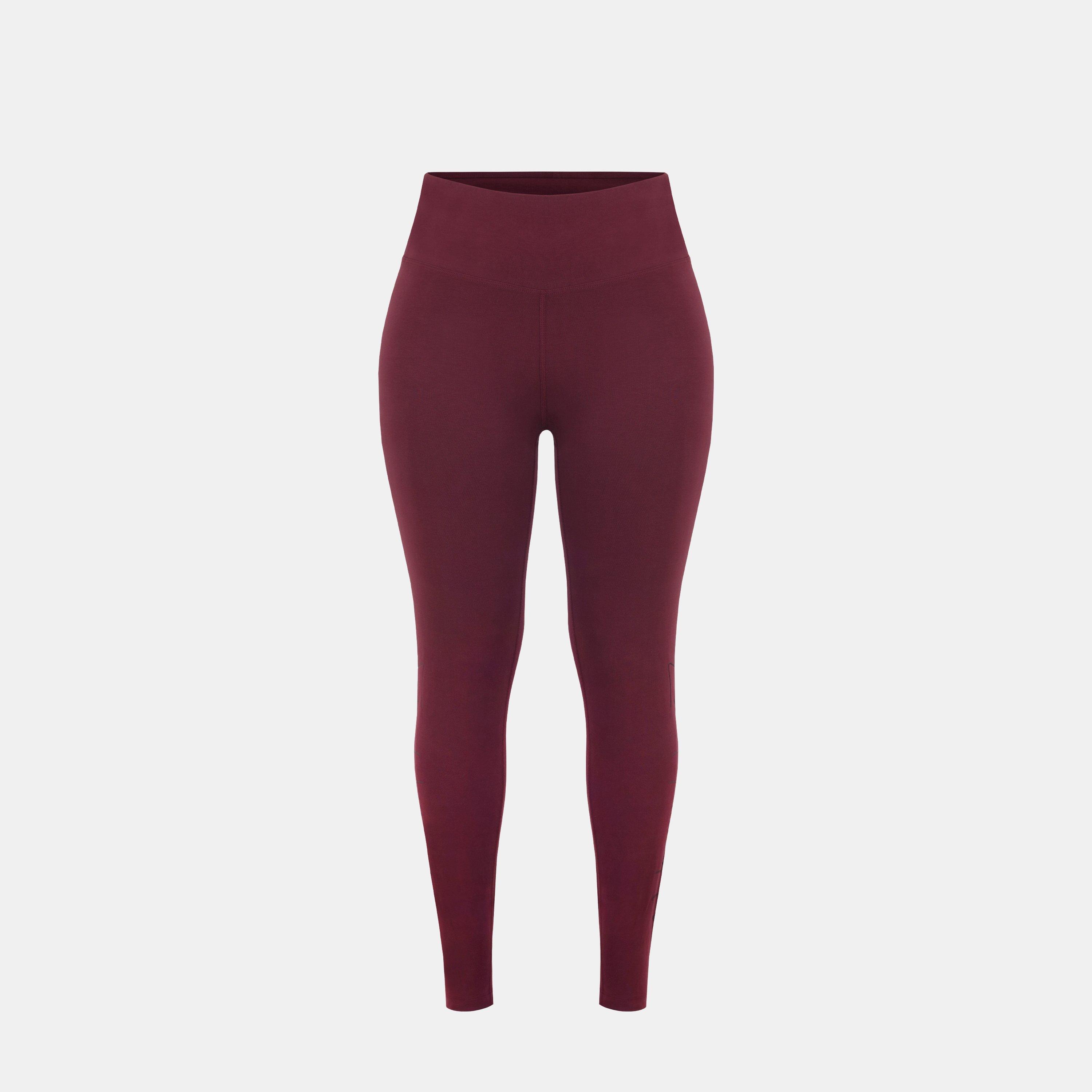 Miso Women's Large Logo Leggings - Cherry Red - 16 (XL)
