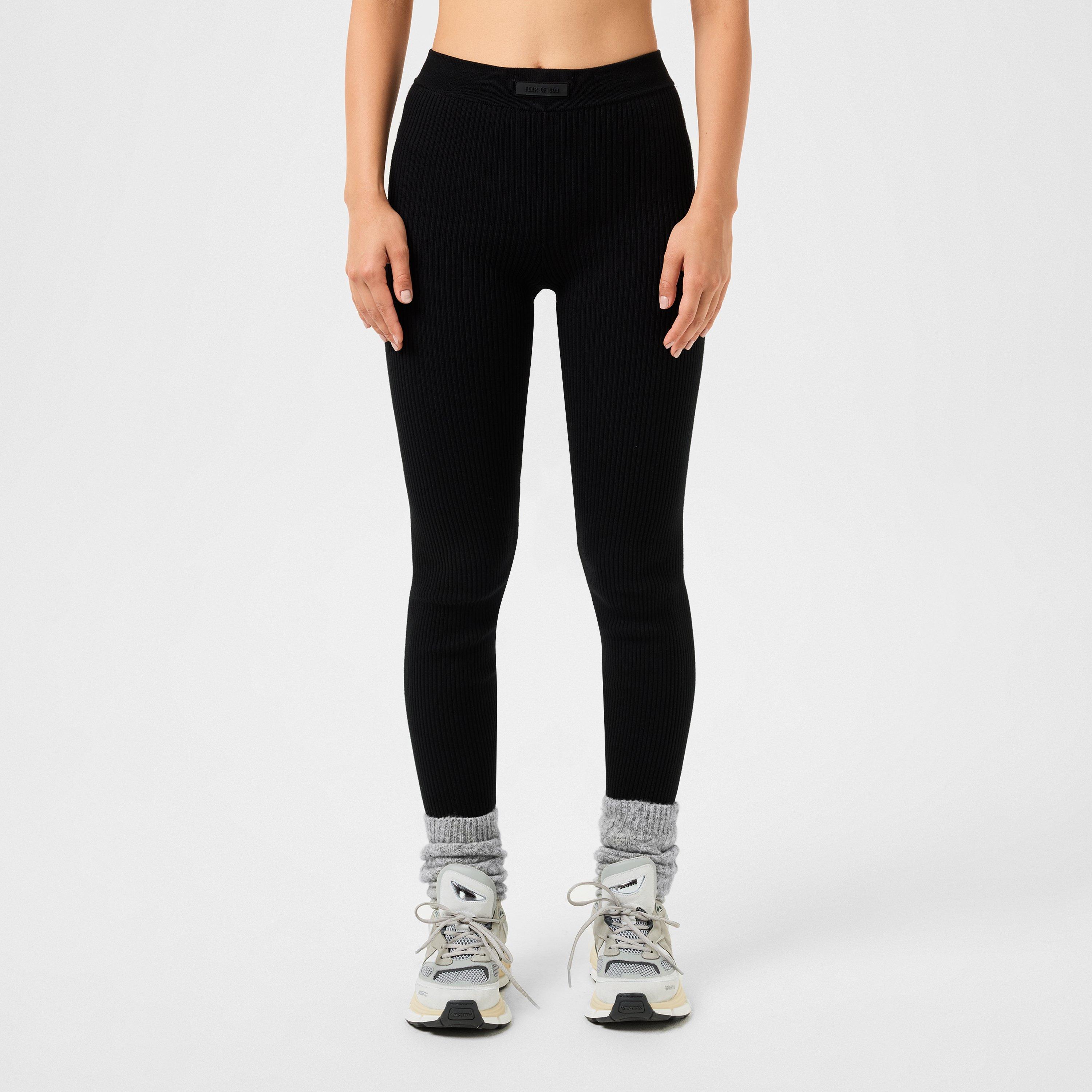 Jet Black - Fear Of God Essentials - Leggings - 1