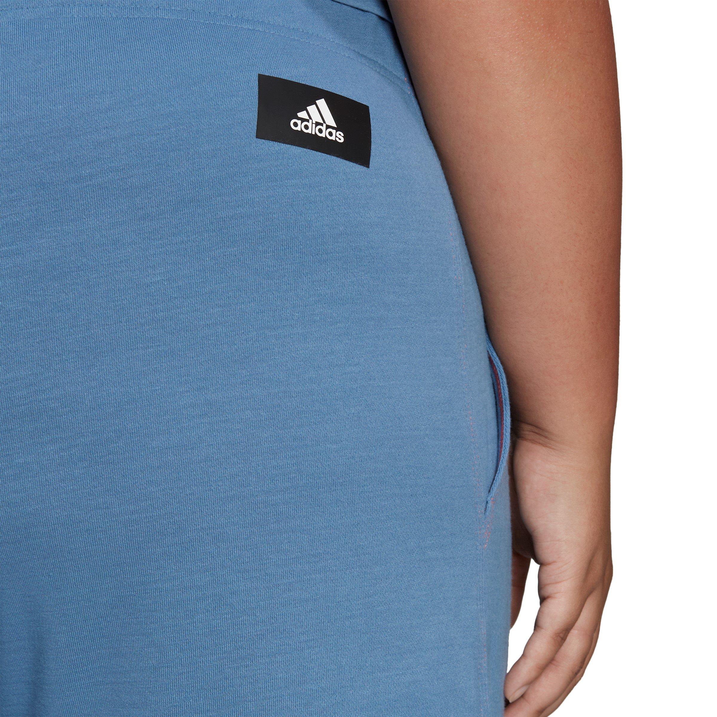 Altblu - adidas - SuperHer Bike Joggers (Plus Size) Womens - 5
